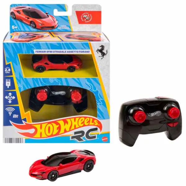 Mașină Hot Wheels SF90   / / Black Red photo 9