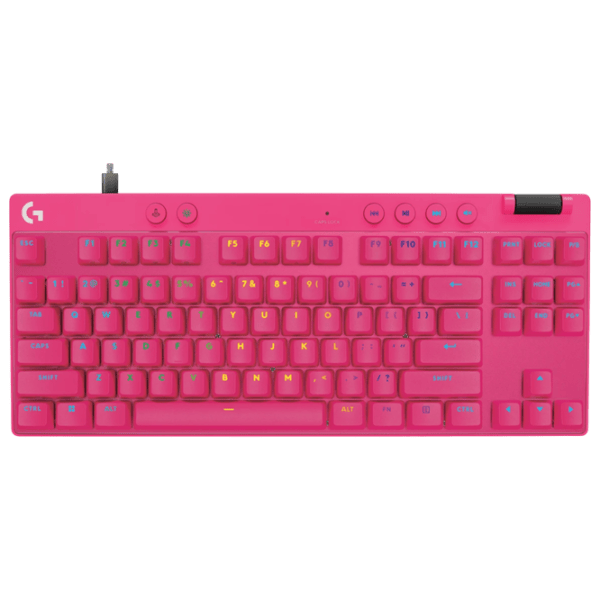 Клавиатура Logitech G PRO X TKL Rapid Проводная / Magenta photo 1