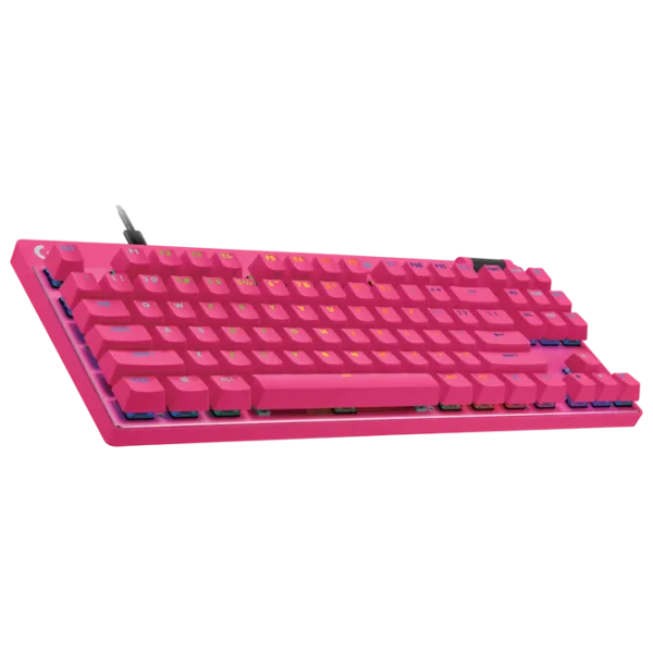 Клавиатура Logitech G PRO X TKL Rapid Проводная / Magenta photo 2