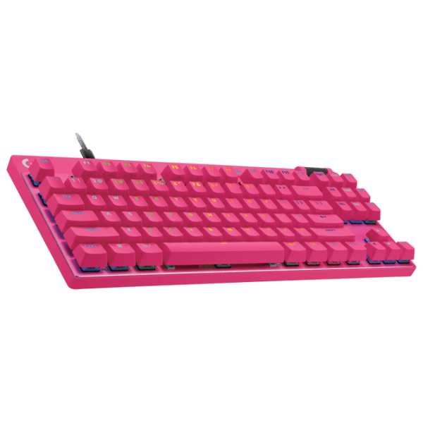 Клавиатура Logitech G PRO X TKL Rapid Проводная / Magenta photo 2