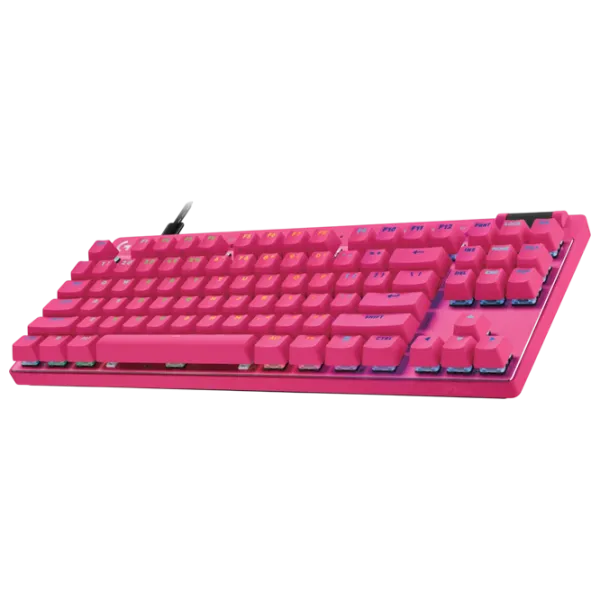 Клавиатура Logitech G PRO X TKL Rapid Проводная / Magenta photo 4