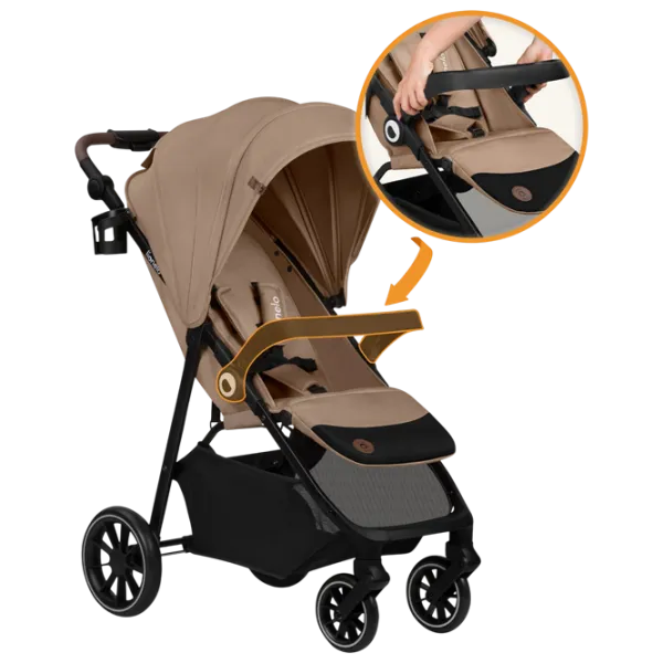 Детская коляска Lionelo Emma One 124662/ Бежевый photo 7 Детская коляска Lionelo Emma One 124662/ Бежевый photo 7