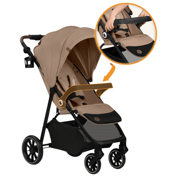 Детская коляска Lionelo Emma One 124662/ Бежевый photo 7 Детская коляска Lionelo Emma One 124662/ Бежевый photo 7