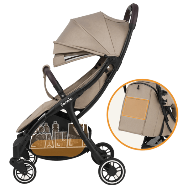 Детская коляска Lionelo Julie One 222076/ Бежевый photo 8