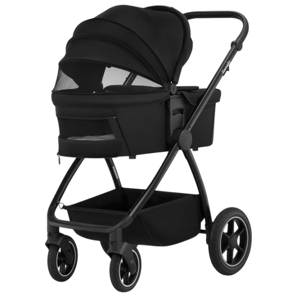 Cărucior pentru copil Lionelo Meril 222174/ Black photo 3