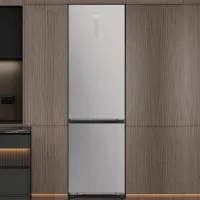 Frigider Hisense RB5P410SACC cu congelator jos 413 l / 203 cm / Inox photo 10