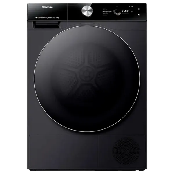 Mașină de uscat rufe Hisense DH7S107BB 10 kg/ Black photo 1