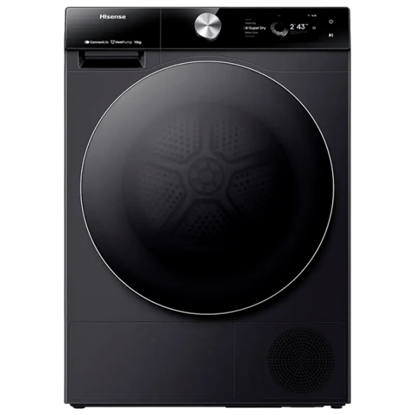 Mașină de uscat rufe Hisense DH7S107BB 10 kg/ Black photo 1