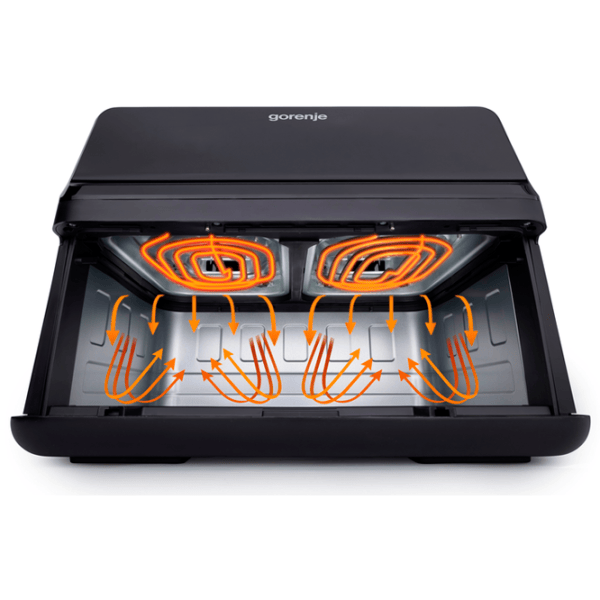 Friteuză-cuptor Gorenje AF2700BP 2700 W / Black photo 3