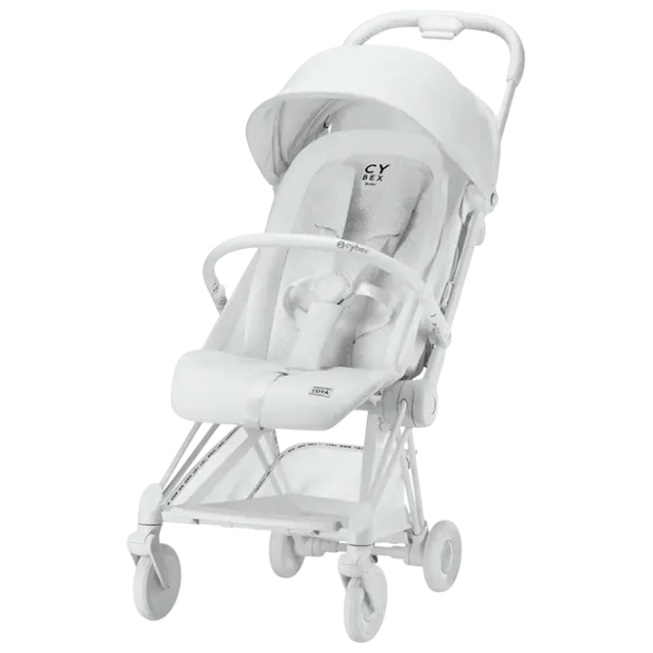 Cărucior pentru copil Cybex Coya Jeremy Scott Wings FE URMO RB Urban Mobility 524000697/ White photo 1