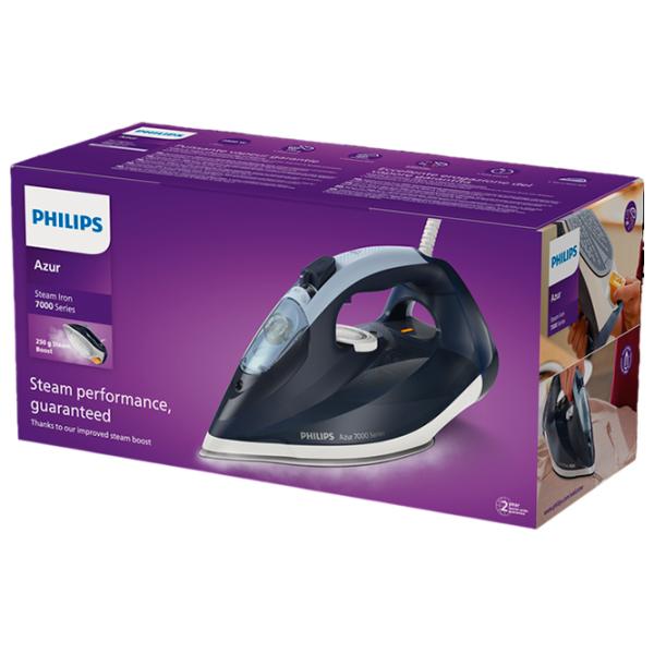 Утюг Philips DST7030/20 Классический / 2800 Вт / Тёмно синий photo 5