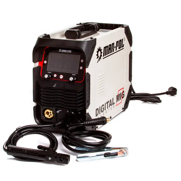 Aparat de sudat MAR-POL M79368 230 V semiautomat (MIG/MAG) , cu gaz inert (TIG) / Gray photo 3