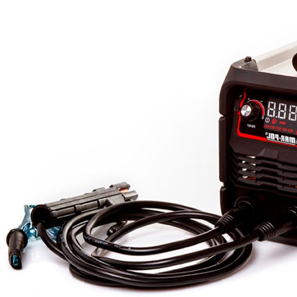 Aparat de sudat MAR-POL M89377 100 V  cu electrod (MMA), cu gaz inert (TIG) / Gray photo 3