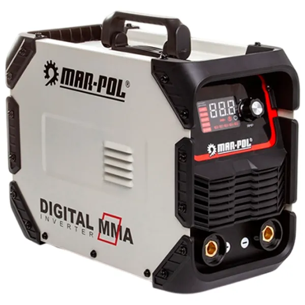 Aparat de sudat MAR-POL M89378 230 V  cu electrod (MMA), cu gaz inert (TIG) / Gray photo 1