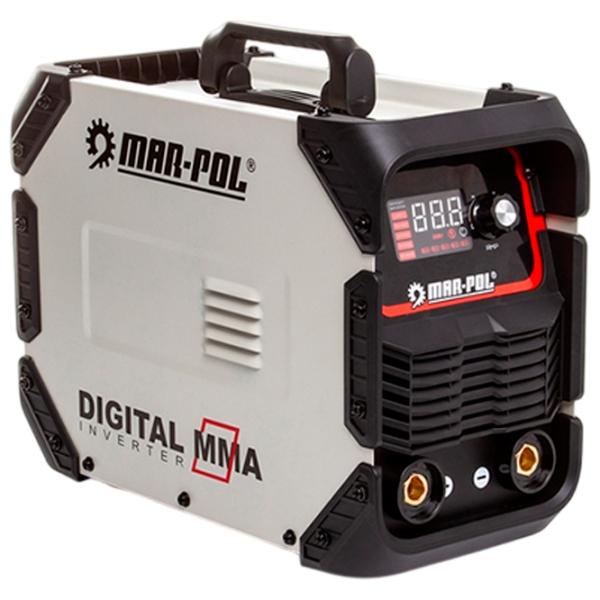 Aparat de sudat MAR-POL M89378 230 V  cu electrod (MMA), cu gaz inert (TIG) / Gray photo 1