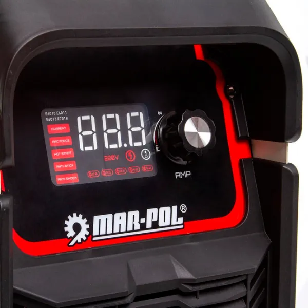 Aparat de sudat MAR-POL M89378 230 V  cu electrod (MMA), cu gaz inert (TIG) / Gray photo 5