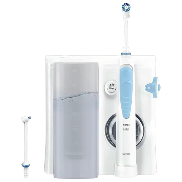 Irigator bucal Braun OxyJet 2D / White photo 1 Irigator bucal Braun OxyJet 2D / White photo 1