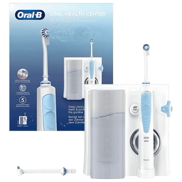 Irigator bucal Braun OxyJet 2D / White photo 3 Irigator bucal Braun OxyJet 2D / White photo 3