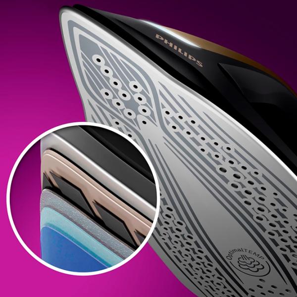 Утюг Philips PSG8130/80 С парогенератором / 2700 Вт / Черный photo 9 Утюг Philips PSG8130/80 С парогенератором / 2700 Вт / Черный photo 9