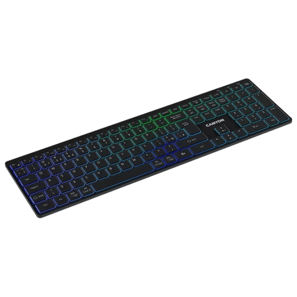 Tastatură Canyon HKB-W11 Fără fir / Black photo 4