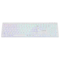 Tastatură Canyon HKB-W11 Fără fir / White photo 2