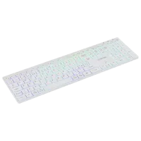 Tastatură Canyon HKB-W11 Fără fir / White photo 3