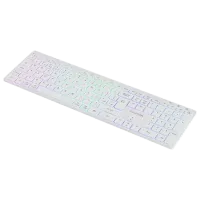Tastatură Canyon HKB-W11 Fără fir / White photo 4
