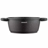 Кастрюля Ardesto Pot with lid 4.4л Алюминий / Черный photo 5