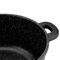 Кастрюля Ardesto Pot with lid 4.4л Алюминий / Черный photo 6