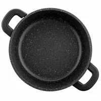 Кастрюля Ardesto Pot with lid 6.8л Алюминий / Черный photo 6