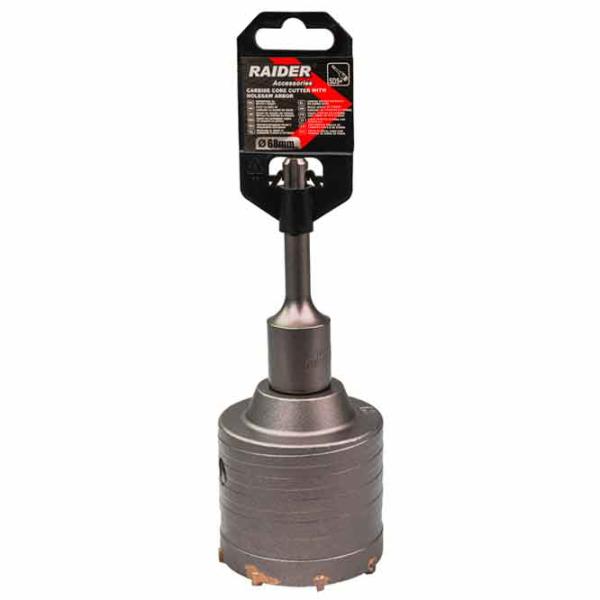 Коронка Raider 154824 Cталь / SDS + photo 1