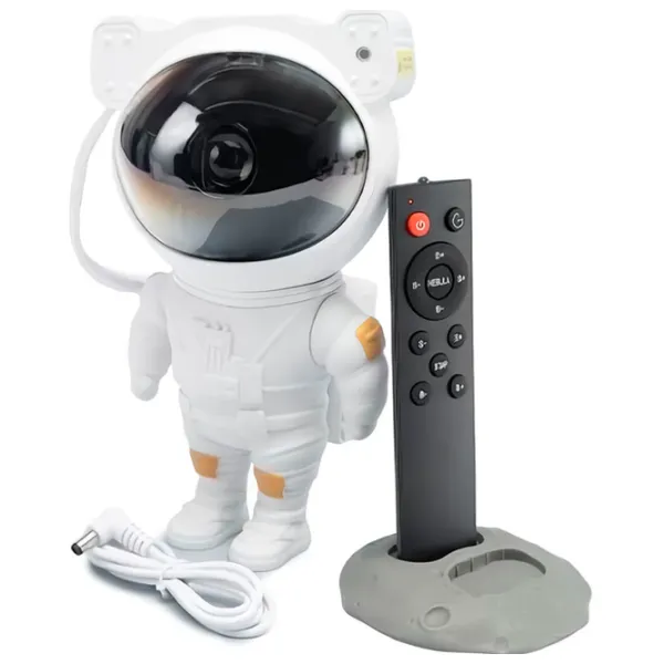 Proiector de stele XO Astronaut Star Projector Lamp CF1 3+ / Black White photo 4