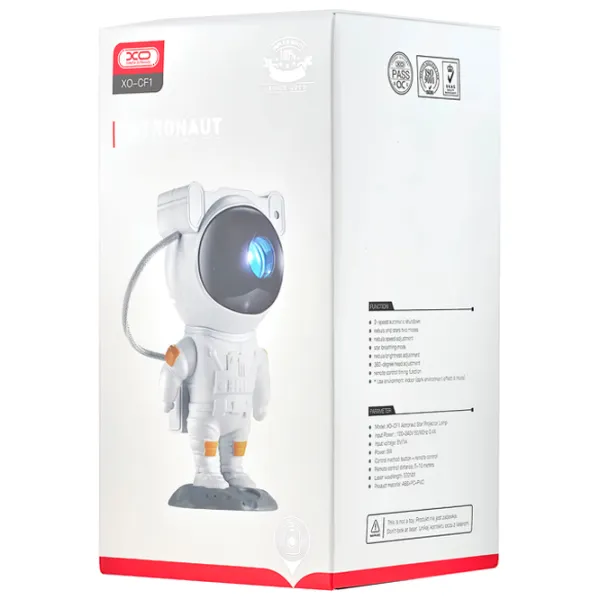 Proiector de stele XO Astronaut Star Projector Lamp CF1 3+ / Black White photo 5
