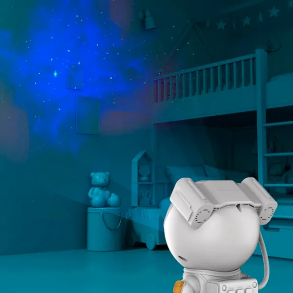Proiector de stele XO Astronaut Star Projector Lamp CF1 3+ / Black White photo 7