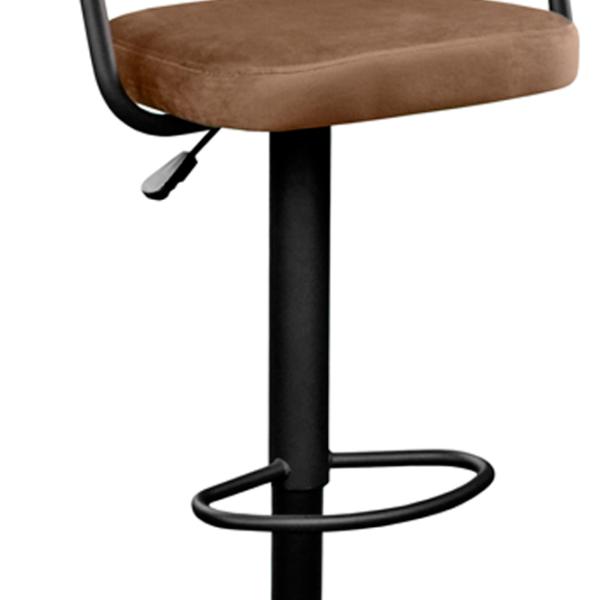 Барный стул Deco SB-31 Бархат / Металл / Коричневый photo 2