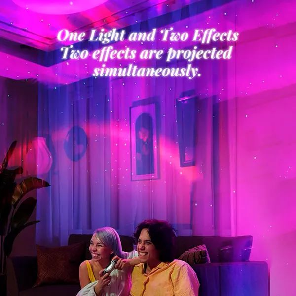 Proiector de stele XO Projection Lamp Northern Lights YH12 3+ / Multicolor White photo 4