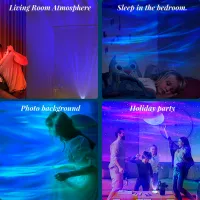 Проектор звезд XO Projection Lamp Northern Lights YH12 3+ / Разноцветный Белый photo 7