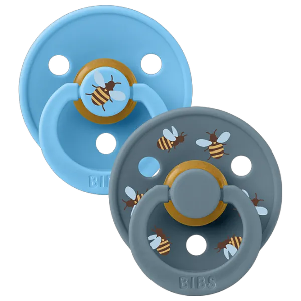 Suzetă cu tetina rotundă Bibs Studio Colour 13024101 Unisex / 18 luni - 36 luni / Latex / Breeze  photo 1 Suzetă cu tetina rotundă Bibs Studio Colour 13024101 Unisex / 18 luni - 36 luni / Latex / Breeze  photo 1