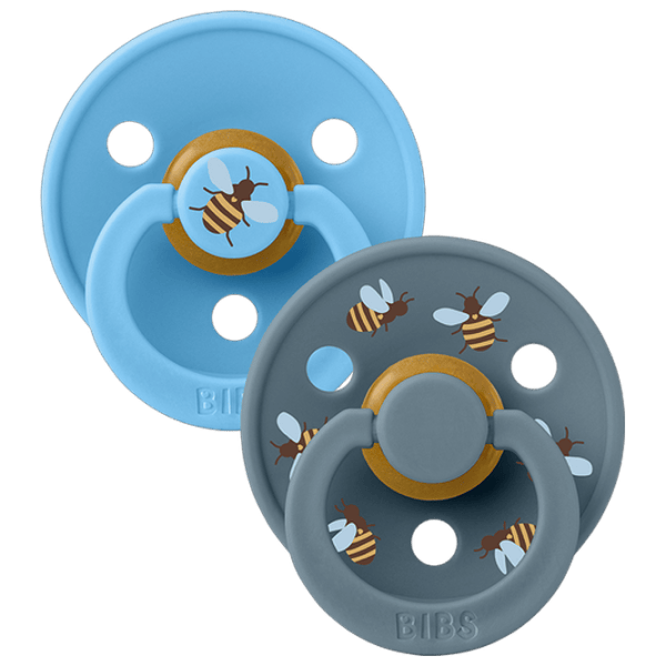 Suzetă cu tetina rotundă Bibs Studio Colour 13024101 Unisex / 18 luni - 36 luni / Latex / Breeze  photo 1 Suzetă cu tetina rotundă Bibs Studio Colour 13024101 Unisex / 18 luni - 36 luni / Latex / Breeze  photo 1