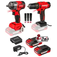 Набoр инструментов Raider RDP-CD20 20 В / 9