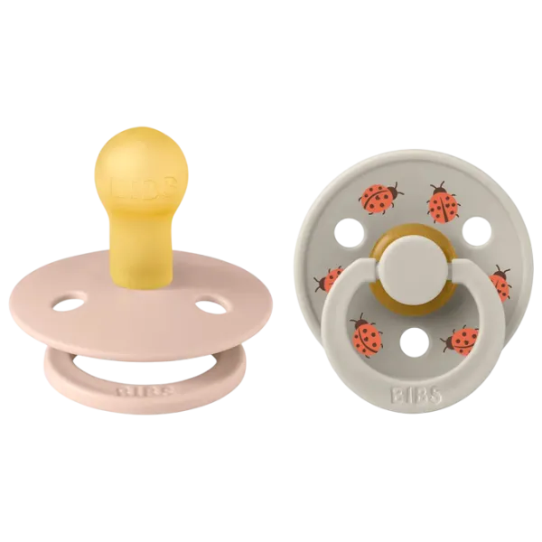 Соска круглая Bibs Studio Colour 13025101 Для девочек / 18 месяцев - 36 месяцев / Латекс / Песочный photo 1