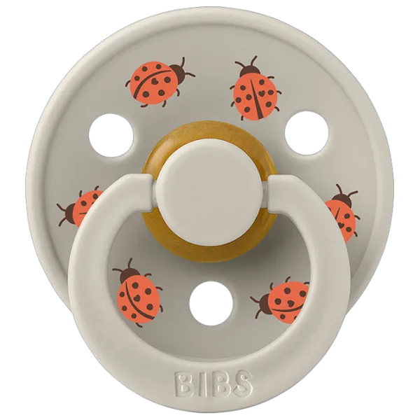 Соска круглая Bibs Studio Colour 13025101 Для девочек / 18 месяцев - 36 месяцев / Латекс / Песочный photo 2