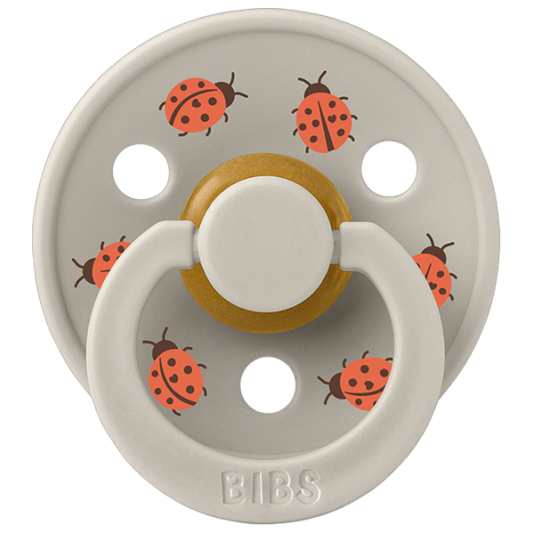 Соска круглая Bibs Studio Colour 13025101 Для девочек / 18 месяцев - 36 месяцев / Латекс / Песочный photo 2
