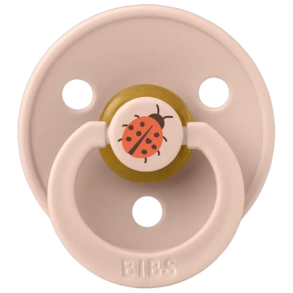 Соска круглая Bibs Studio Colour 13025101 Для девочек / 18 месяцев - 36 месяцев / Латекс / Песочный photo 3