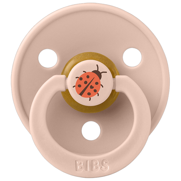 Соска круглая Bibs Studio Colour 13025101 Для девочек / 18 месяцев - 36 месяцев / Латекс / Песочный photo 3