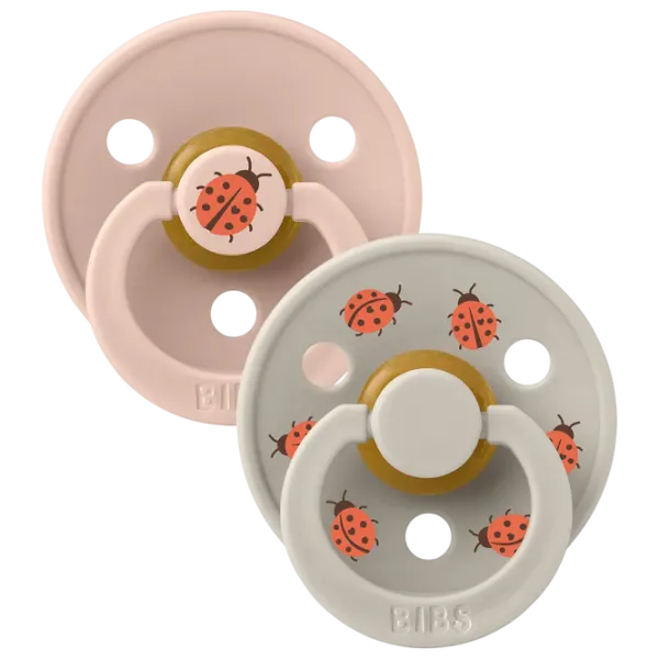 Соска круглая Bibs Studio Colour 13025101 Для девочек / 18 месяцев - 36 месяцев / Латекс / Песочный photo 4