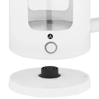 Электрочайник Ardesto EKL-T31GW 1.5л / Скрытый / Белый photo 5