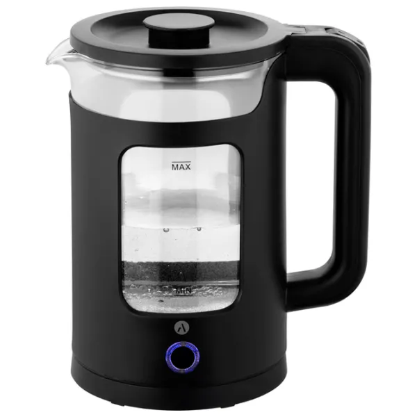 Электрочайник Ardesto EKL-T31GB 1.5л / Скрытый / Черный photo 2