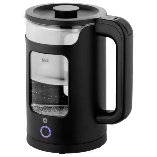 Электрочайник Ardesto EKL-T31GB 1.5л / Скрытый / Черный photo 3