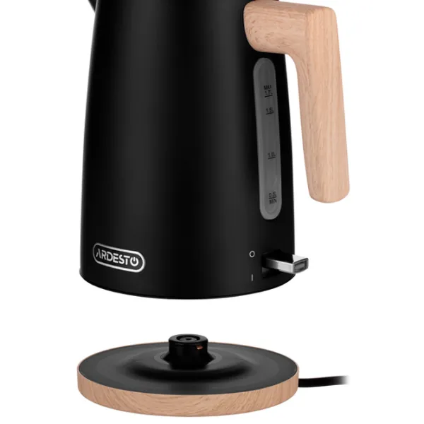 Ceainic electric Ardesto EKL-F420BWD 1.7l / Ascuns / Black photo 3 Ceainic electric Ardesto EKL-F420BWD 1.7l / Ascuns / Black photo 3
